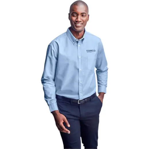 Mens Long Sleeve Aspen Blue Main